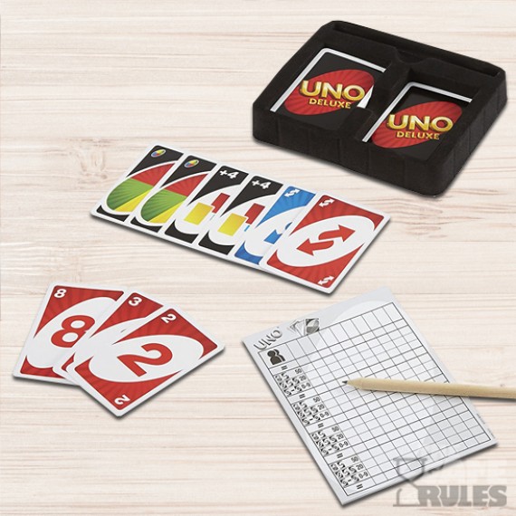 UNO Deluxe in Metalldose Επιτραπέζια Παιχνίδια The Game Rules